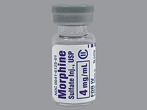 MORPHINE SULFATE 4 MG/ML VIAL