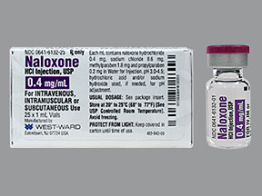 NALOXONE 0.4 MG/ML VIAL