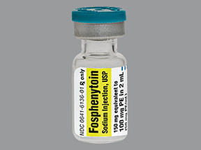 FOSPHENYTOIN 100 MG PE/2 ML VL