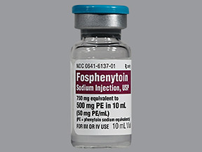 FOSPHENYTOIN 500 MG PE/10 ML