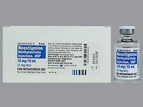 NEOSTIGMINE 10 MG/10 ML VIAL