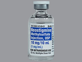 NEOSTIGMINE 10 MG/10 ML VIAL