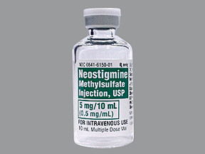 NEOSTIGMINE 5 MG/10 ML VIAL