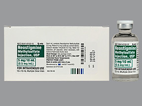 NEOSTIGMINE 5 MG/10 ML VIAL