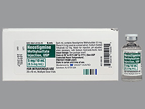 NEOSTIGMINE 5 MG/10 ML VIAL