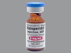 HALOPERIDOL LAC 5 MG/ML VIAL