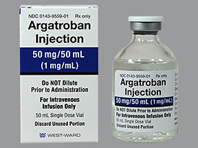 ARGATROBAN 50 MG/50 ML-0.9%NACL