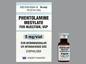 PHENTOLAMINE 5 MG VIAL