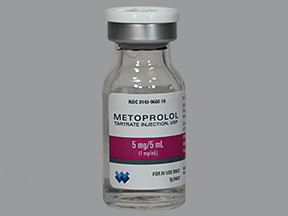 METOPROLOL TART 5 MG/5 ML VIAL