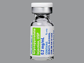 GLYCOPYRROLATE 0.2 MG/ML VIAL