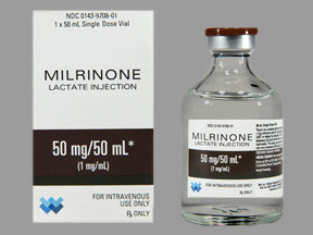 MILRINONE LACT 50 MG/50 ML VL