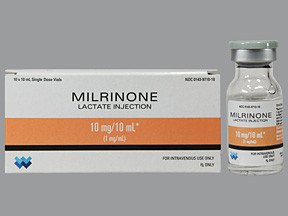 MILRINONE LACT 10 MG/10 ML VL