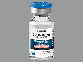 CLONIDINE 5,000 MCG/10 ML VIAL