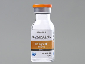 FLUMAZENIL 0.5 MG/5 ML VIAL