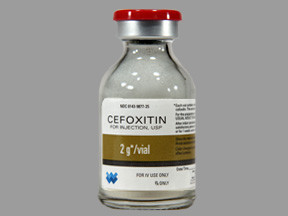 CEFOXITIN 2 GM VIAL