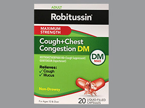 ROBITUSSIN COUGH-CHEST-CONG DM
