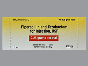 PIPERACIL-TAZOBACT 2.25 GM VL