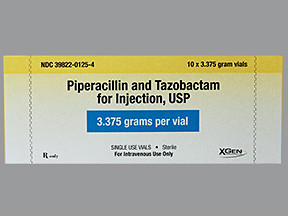 PIPERACIL-TAZOBACT 3.375 GM VL