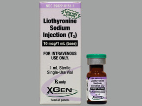 LIOTHYRONINE SOD 10 MCG/ML VL