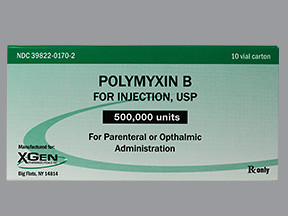 POLYMYXIN B SULFATE VIAL