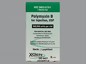 POLYMYXIN B SULFATE VIAL