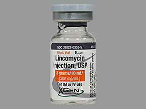 LINCOMYCIN HCL 3 GM/10 ML VIAL