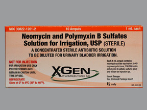 NEOMY-POLYMYXIN B 40 MG/ML AMP