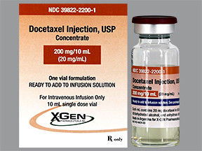 DOCETAXEL 200 MG/10 ML VIAL