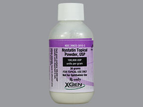 NYSTATIN 100,000 UNIT/GM POWD