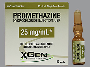 PROMETHAZINE 25 MG/ML AMPUL