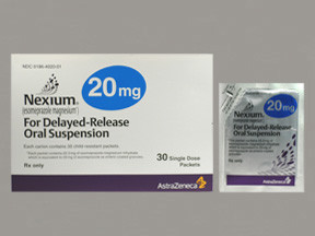 NEXIUM DR 20 MG PACKET