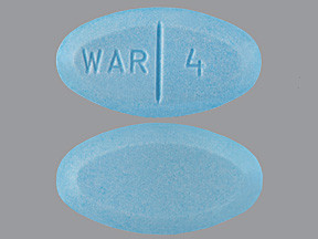 WARFARIN SODIUM 4 MG TABLET