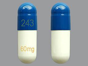 DULOXETINE HCL DR 60 MG CAP