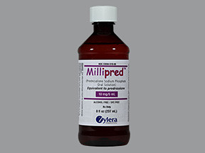 MILLIPRED 10 MG/5 ML SOLUTION